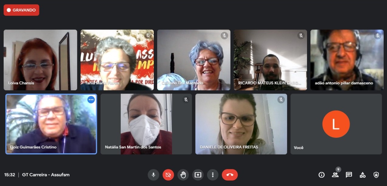 GT Carreira debate sobre IN 65, trabalho remoto e PEC 32