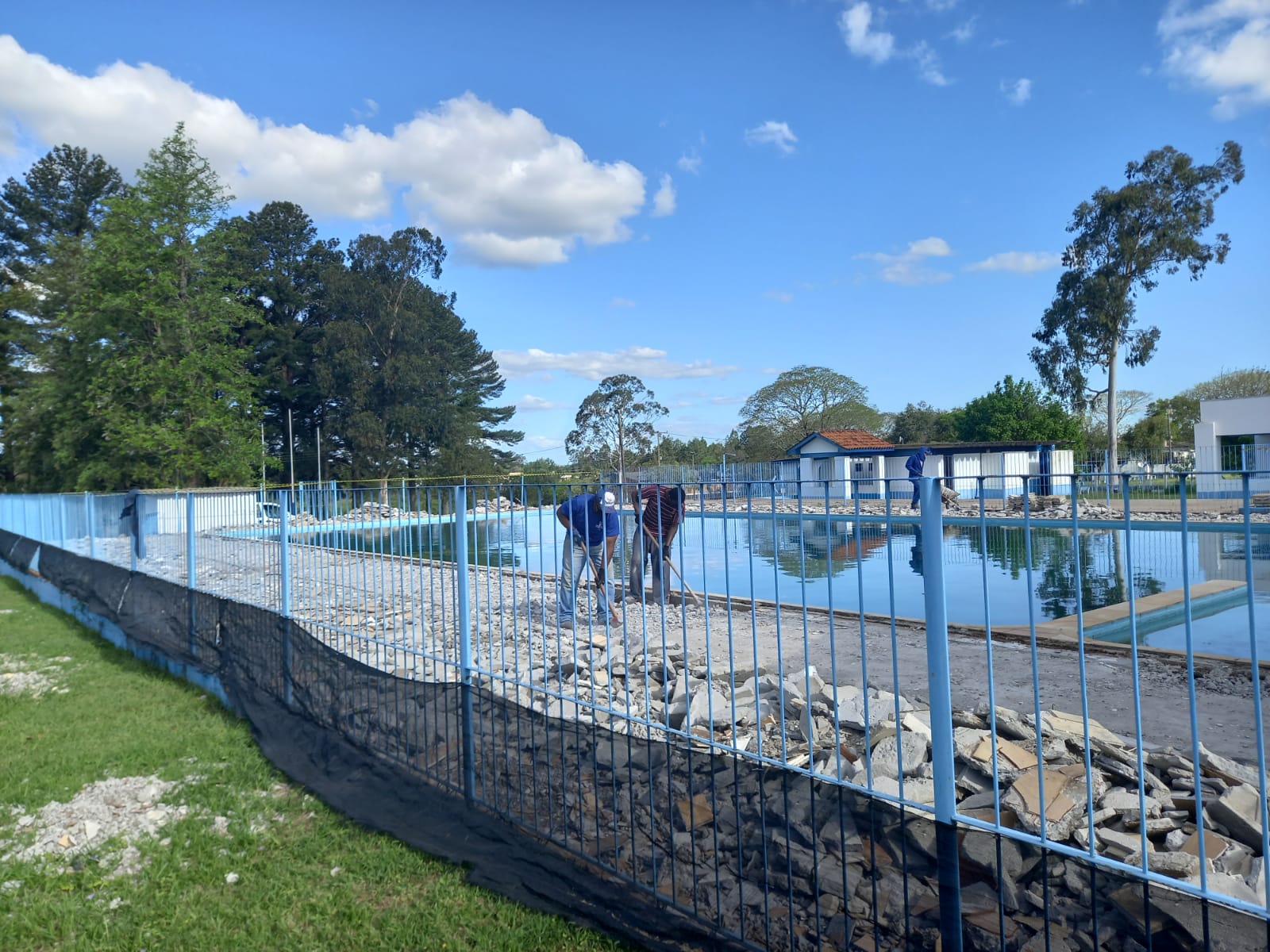 Sede Campestre passa por melhorias em sua estrutura