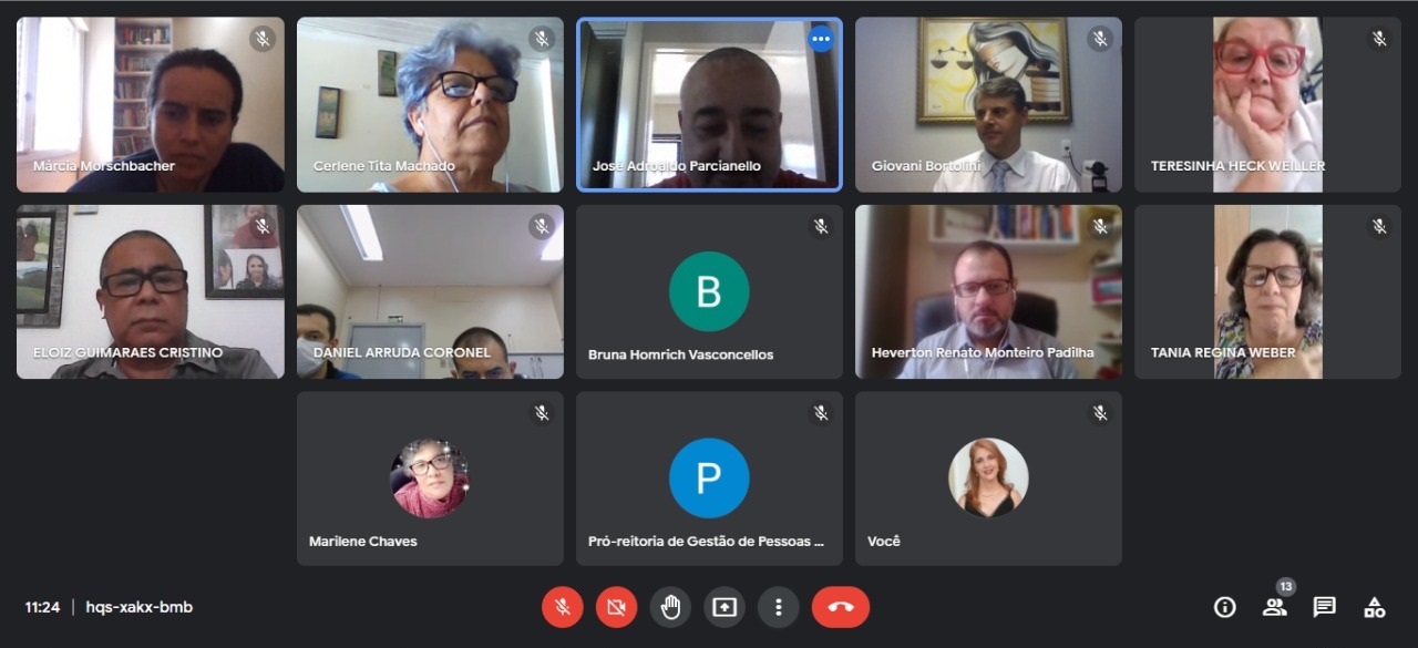 Assufsm realiza reunião com a PROGEP e Entidades Sindicais da UFSM para debater a revogação da isenção do pagamento previdenciário