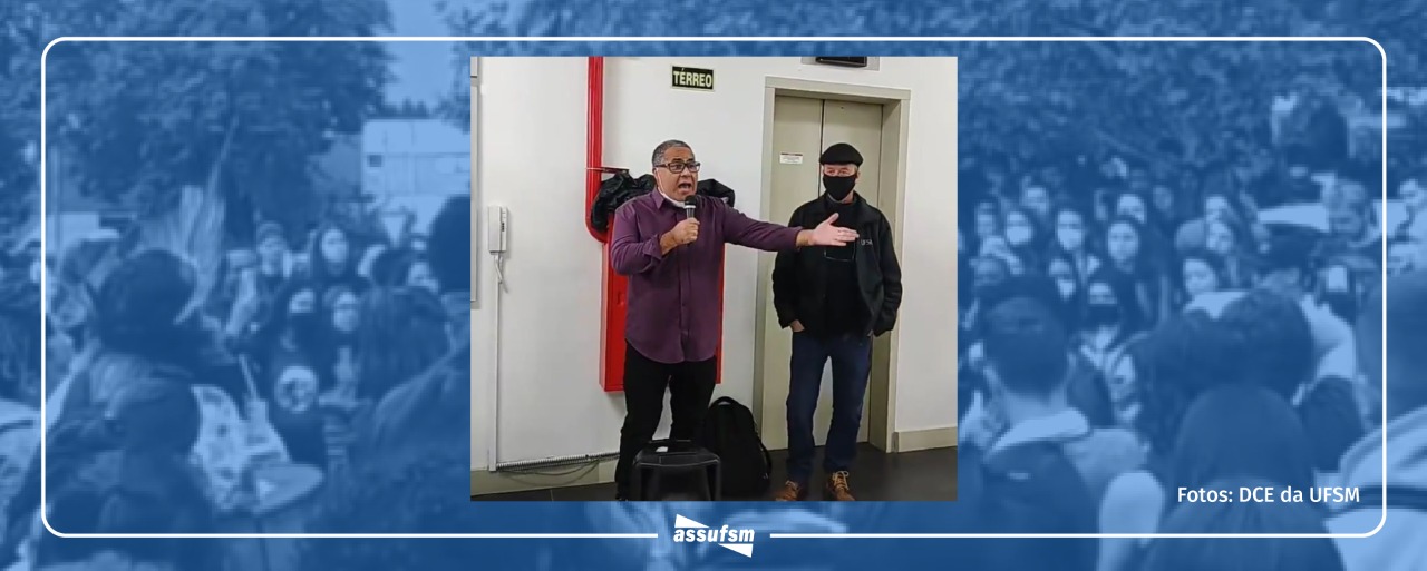 Assufsm participa de ato antirracista na UFSM