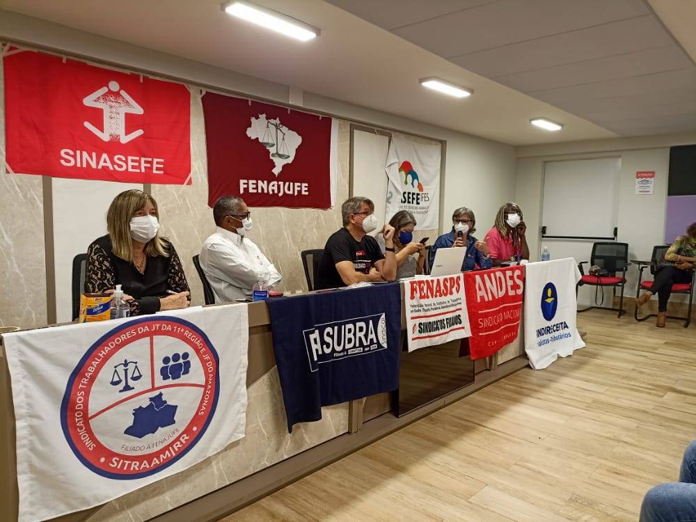 FASUBRA participa de reunião ampliada do FONASEFE que encerra a Jornada de Lutas