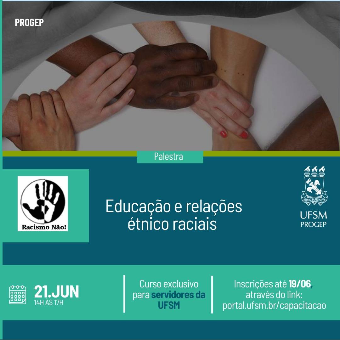 Núcleo de Educação e Desenvolvimento da UFSM promove curso sobre relações étnico-raciais