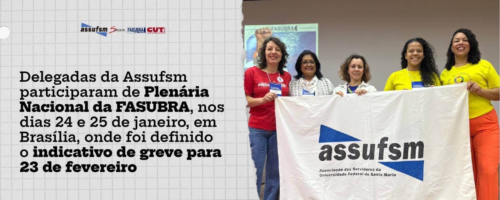 Plenária da Fasubra aprova indicativo de greve com início no dia 23 de fevereiro