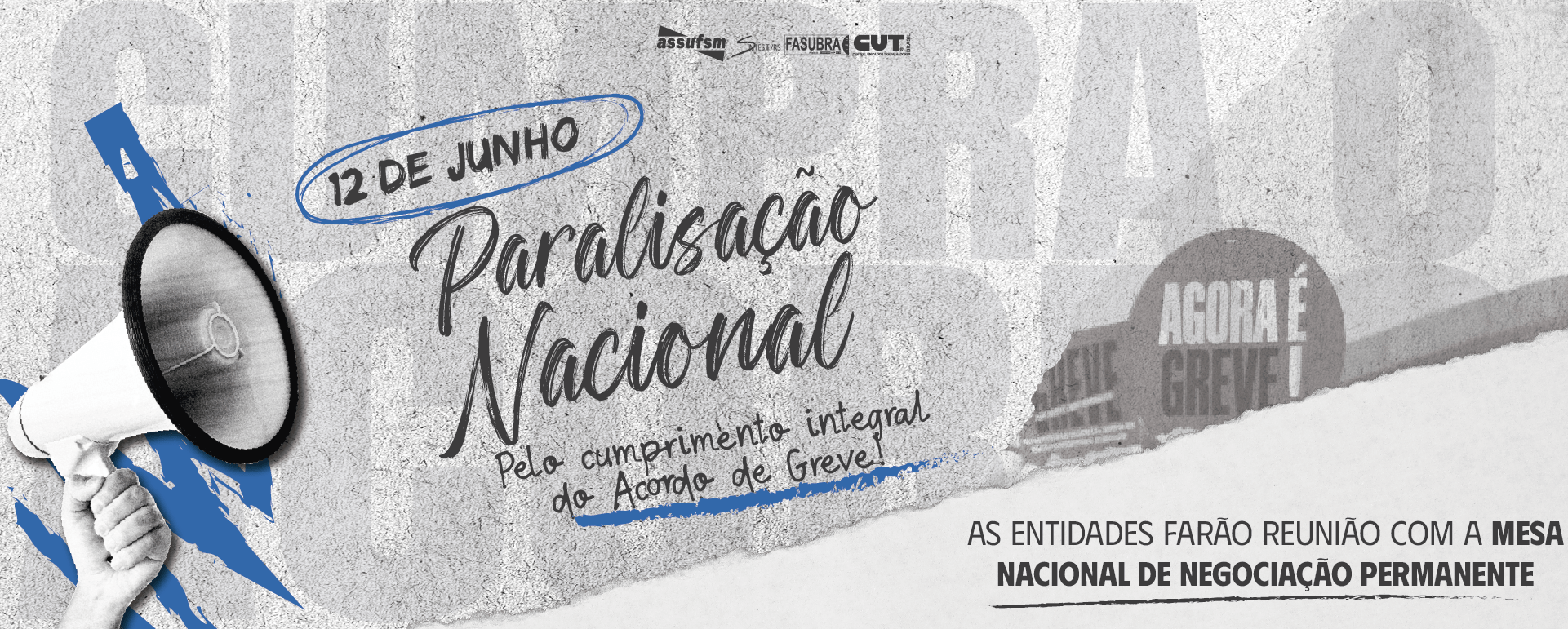 Ofício de Paralisação do dia 12 de junho e Plano de Recuperação de Atividades já estão disponíveis