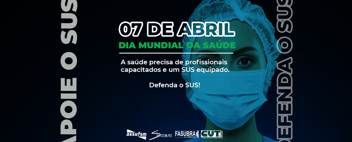 Assufsm homenageia profissionais da saúde