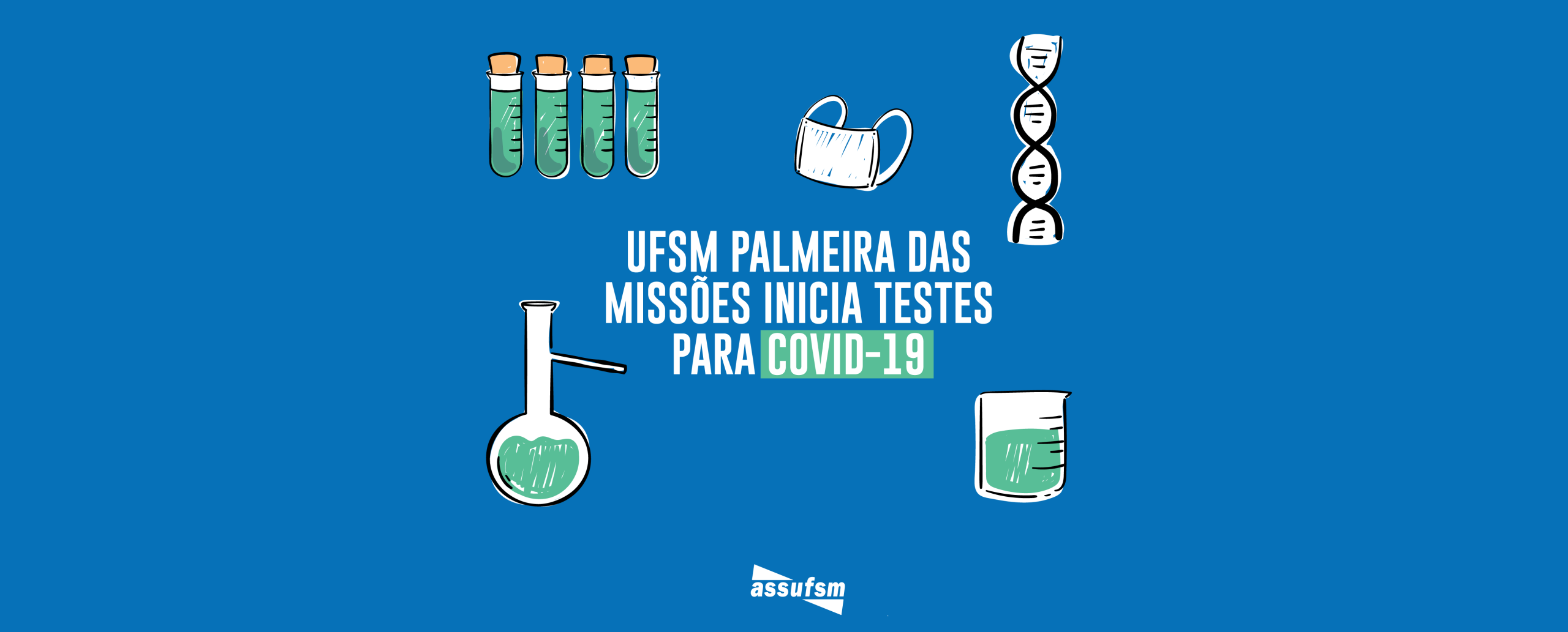 Campus de Palmeira de Missões inicia teste do COVID-19