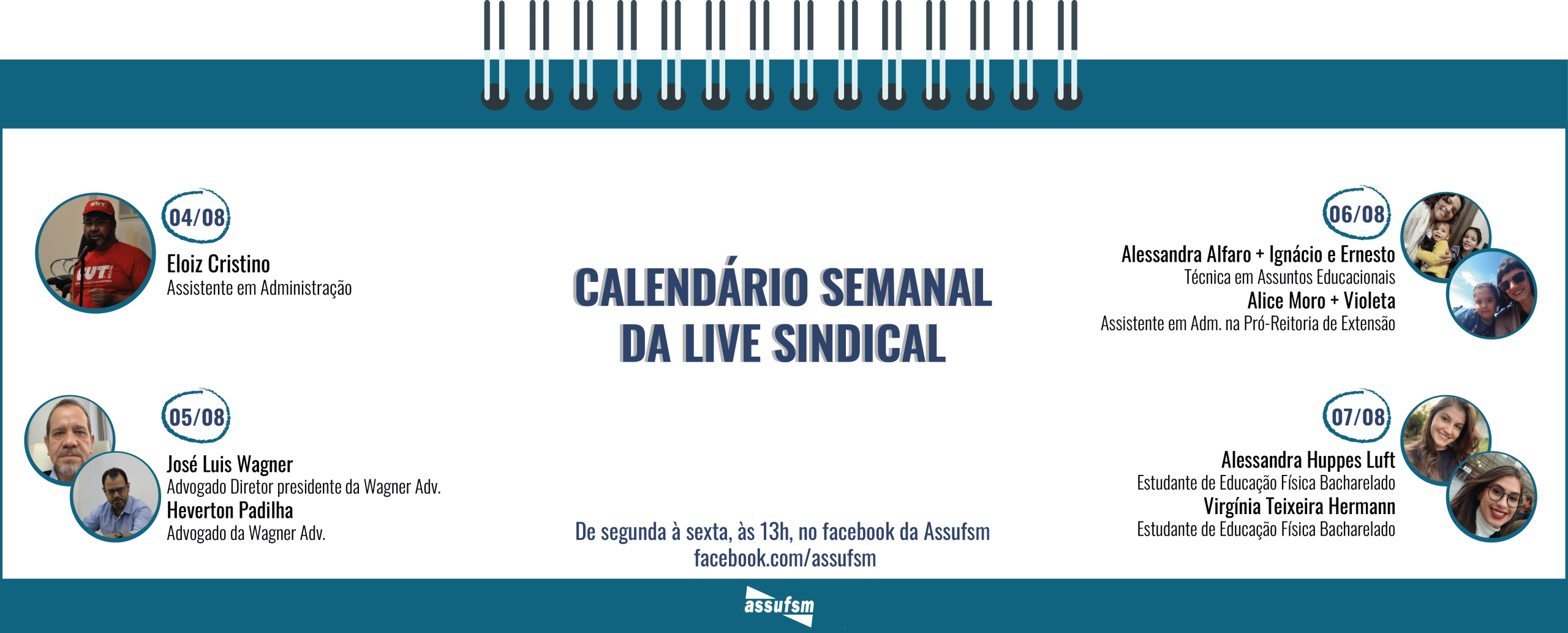 Live Sindical da Assufsm retoma programação na terça (4)