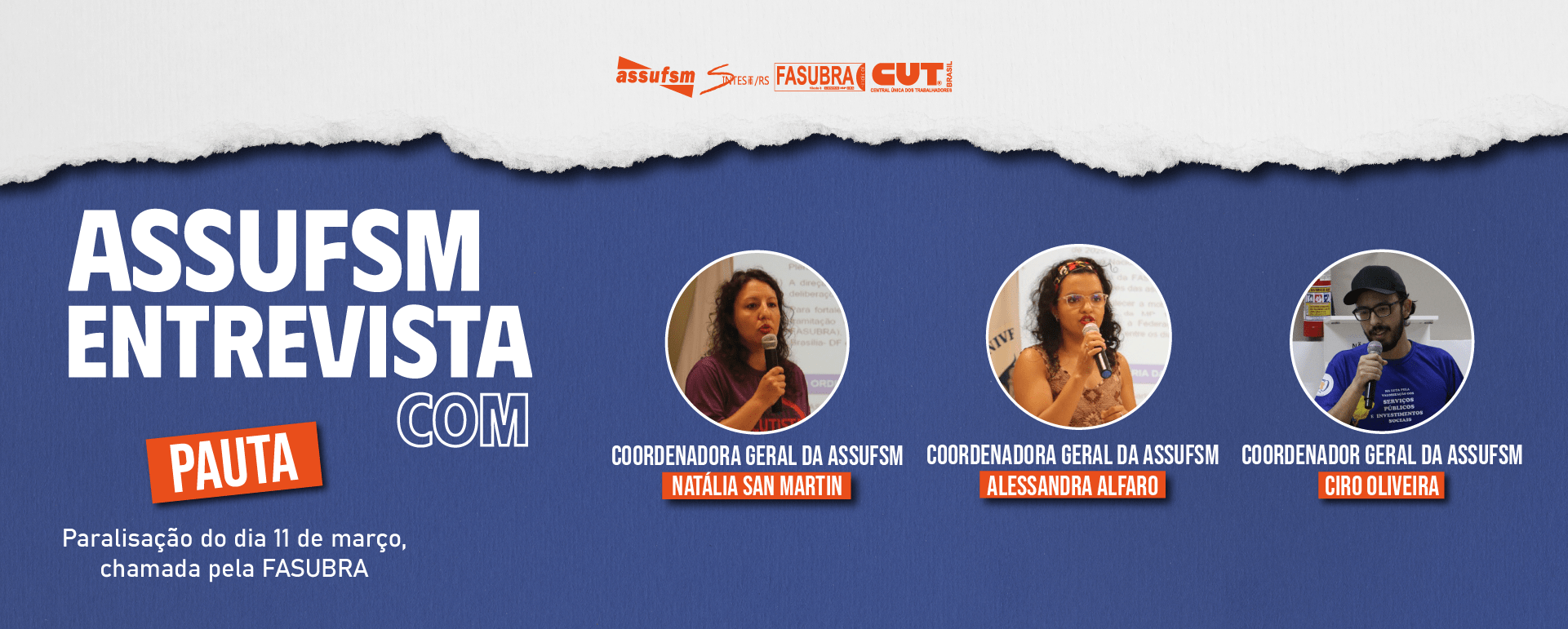 Assufsm entrevista – Coordenação Geral fala sobre a Paralisação Nacional do dia 11 de março de 2025