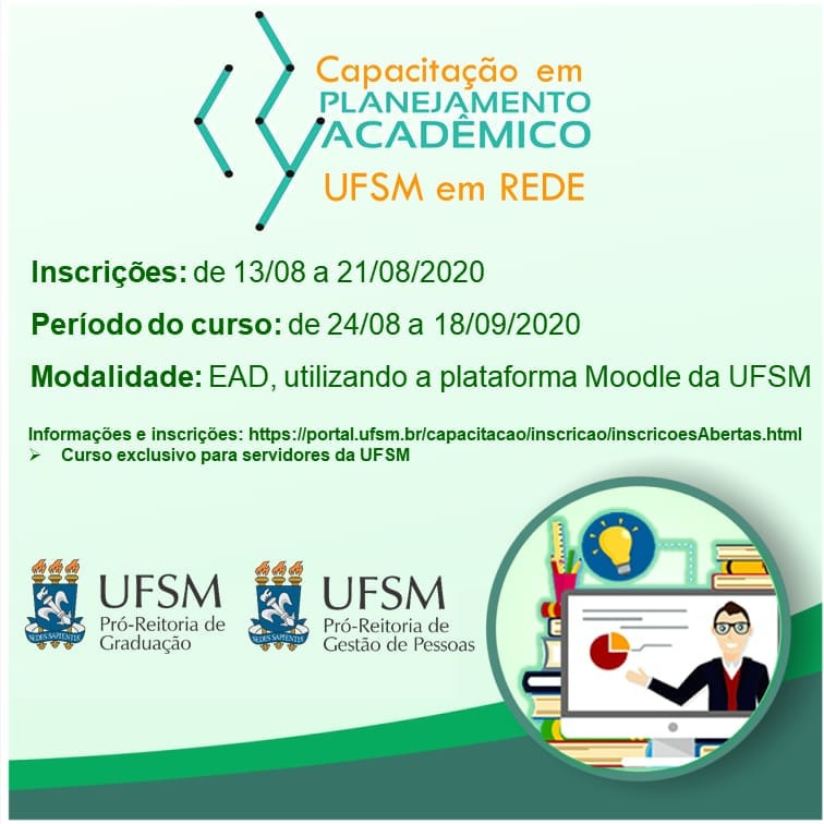 Inscrições em curso de planejamento acadêmico para o REDE seguem até sexta (21)