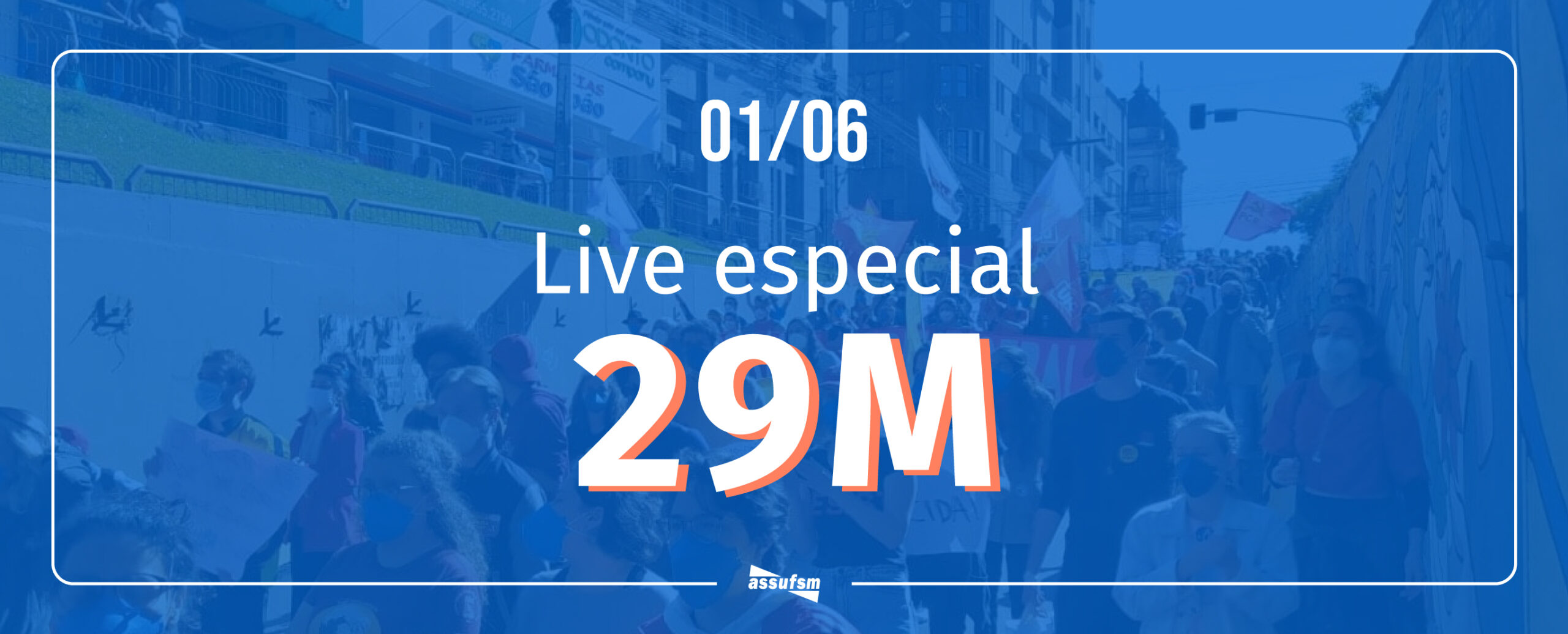 Live Sindical debate sobre ato do dia 29M