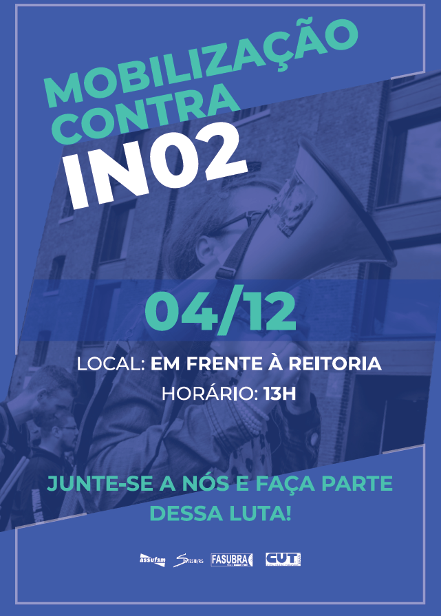 Assufsm realizará assembleia para debater Instrução Normativa nº 02/18