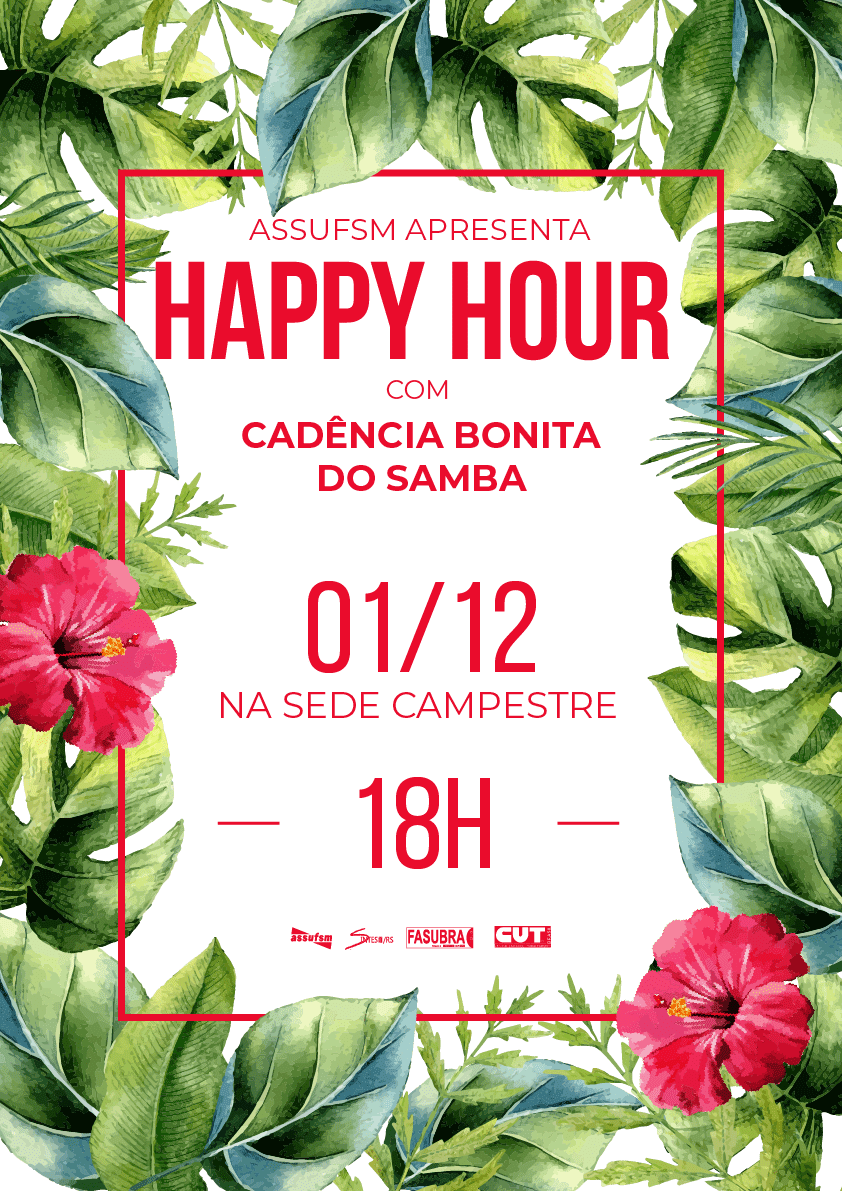 Sábado (01/12) de atrações na sede campestre da Assufsm