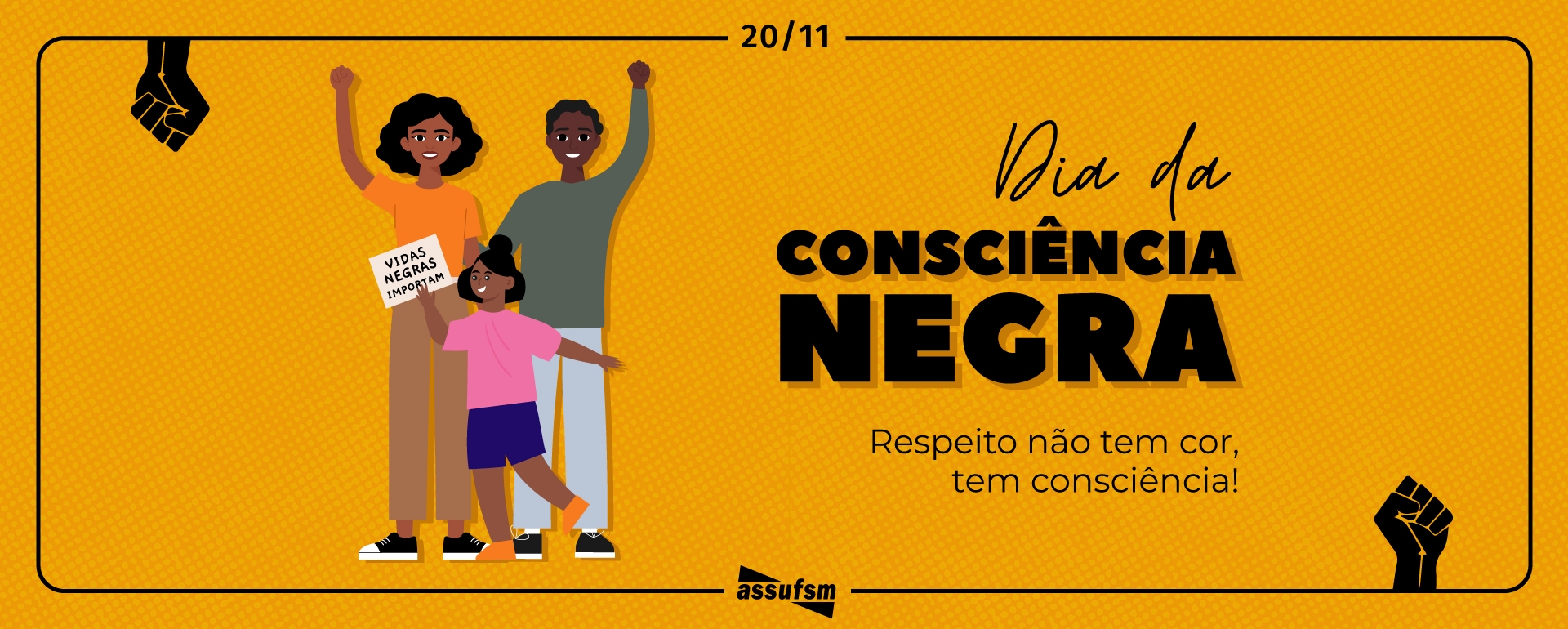 20/11 – Dia Nacional da Consciência Negra e de Zumbi dos Palmares