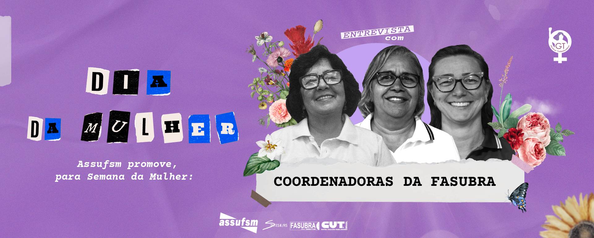 Coordenação da FASUBRA participa das atividades do mês da Mulher na Assufsm