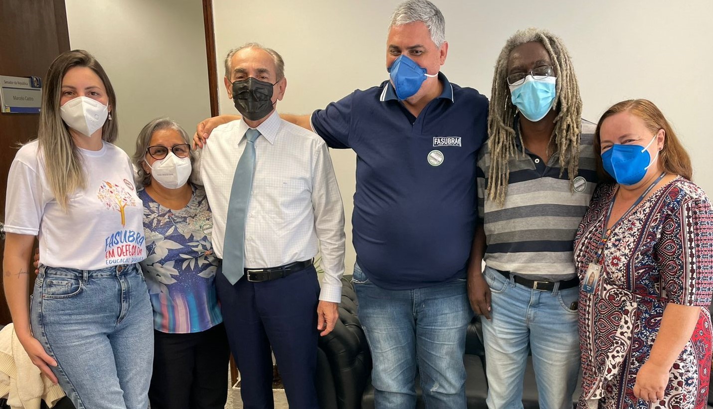 FASUBRA defende CPI do MEC em reunião com o presidente da Comissão de Educação