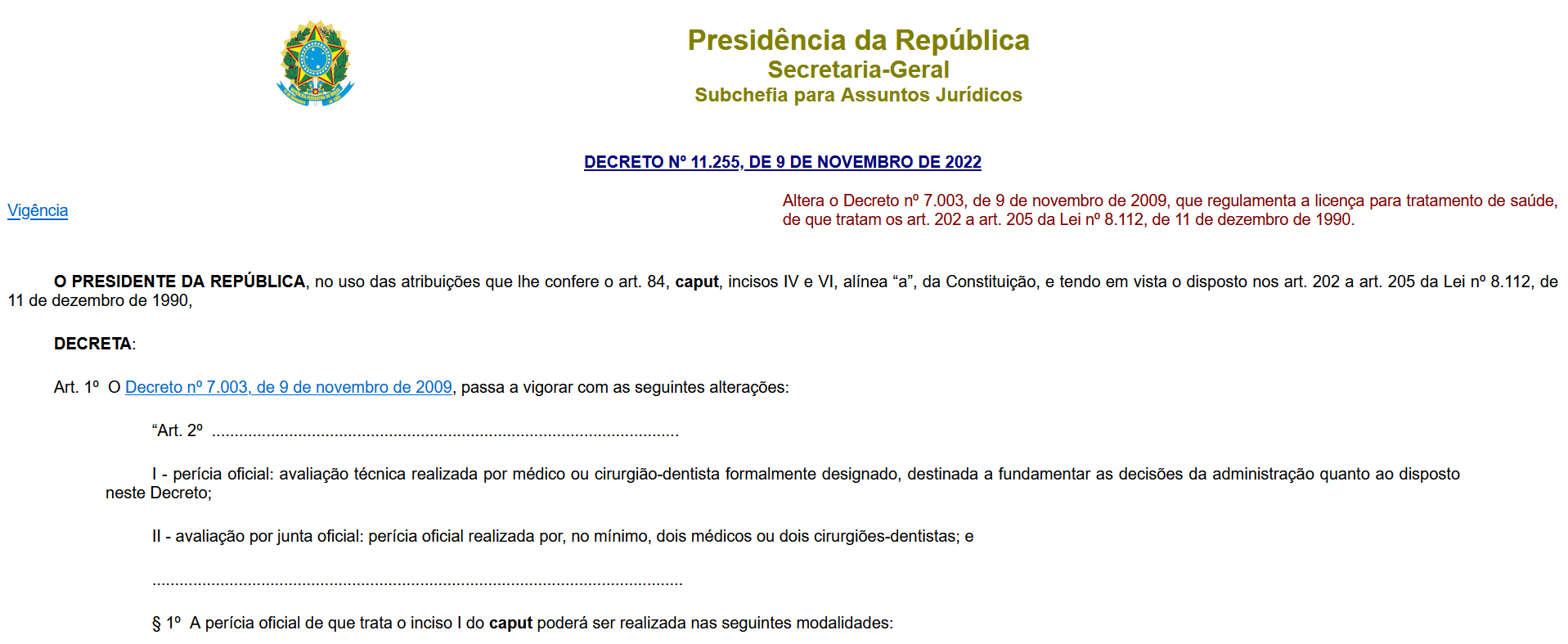 Governo altera regras para avaliação pericial de servidoras e servidores