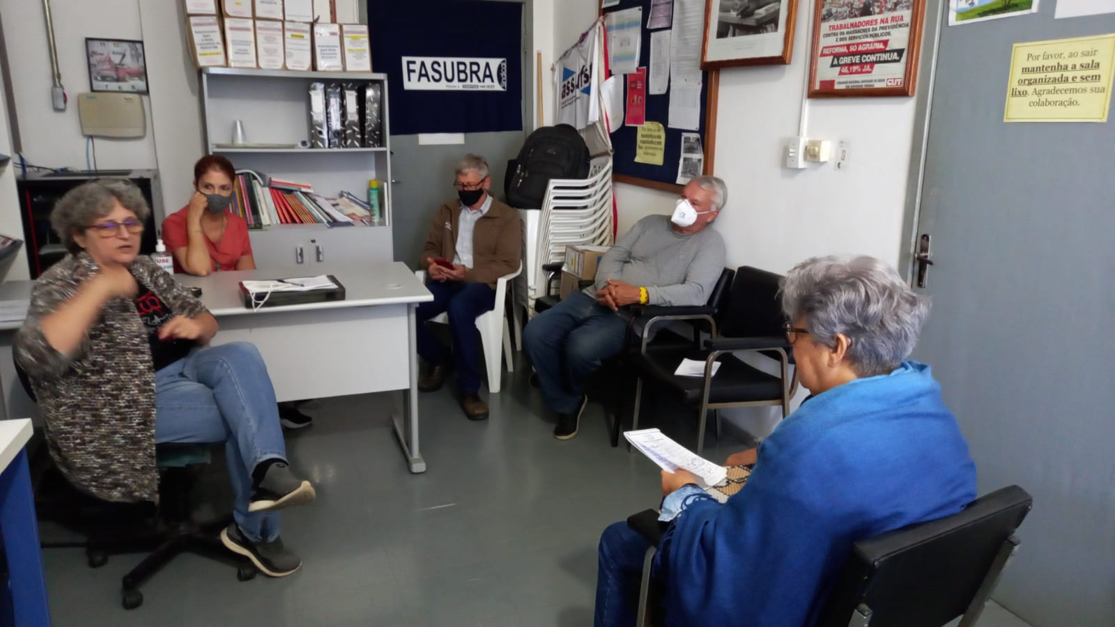 Assufsm reúne-se com PROGEP para debater sobre flexibilização de jornada de trabalho na UFSM e cobra reunião com reitoria