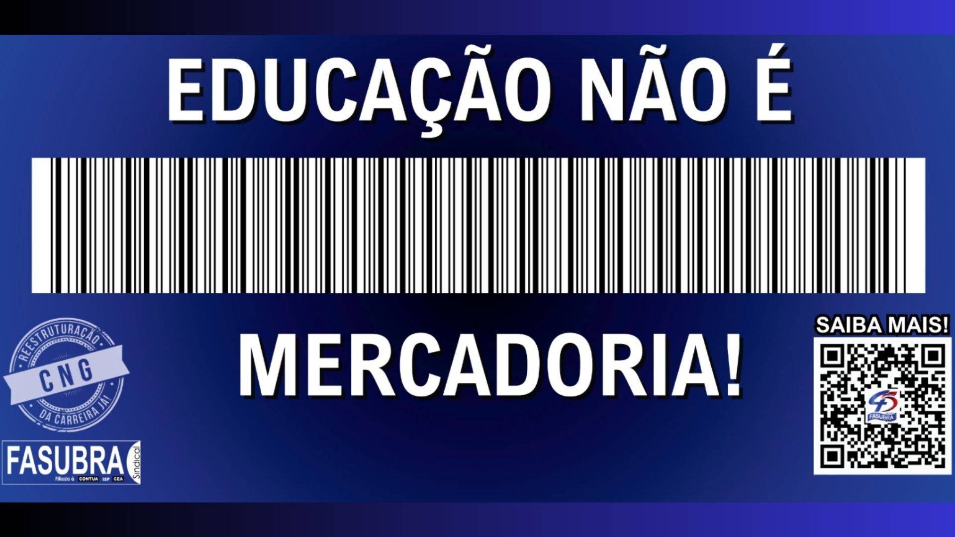 AGORA É GREVE: CNG da FASUBRA participa de vários atos em Brasília em defesa da educação pública, gratuita e de qualidade