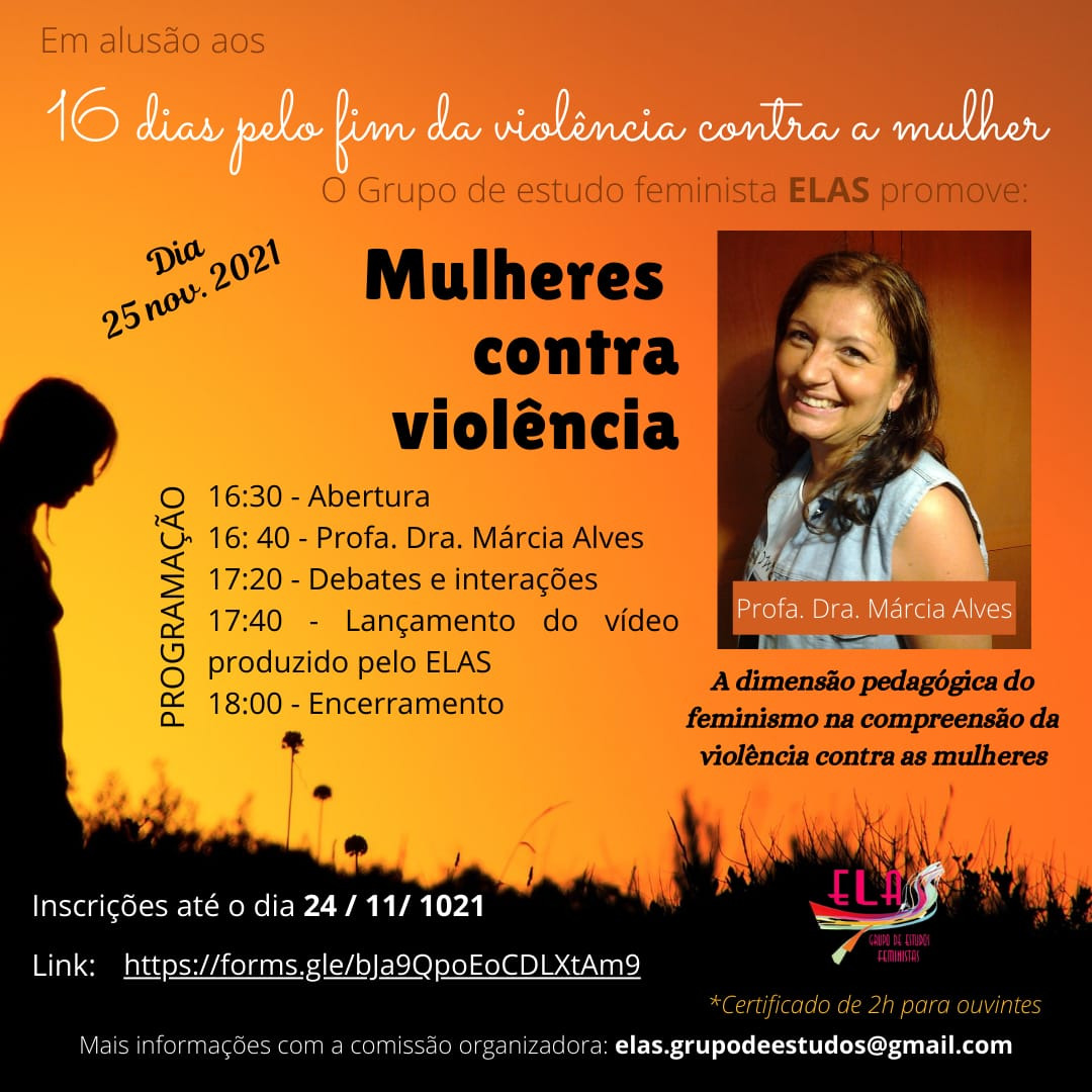 Grupo “Elas” participa de evento sobre Violência contra a Mulher
