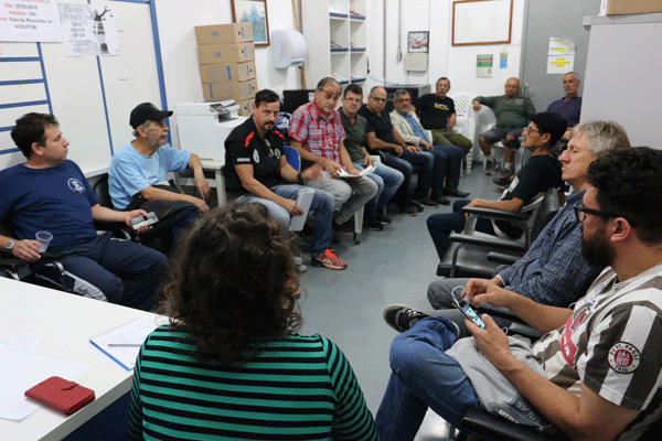 GT segurança escolhe delegados para XXVII Seminário Nacional de Segurança das IPES e EBTTs em Brasília