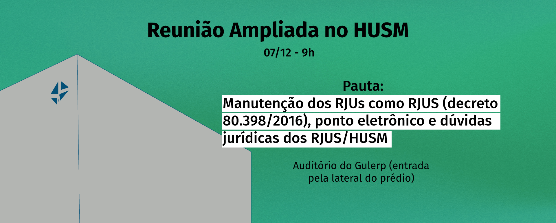 Assufsm realiza Reunião Ampliada com TAEs do HUSM