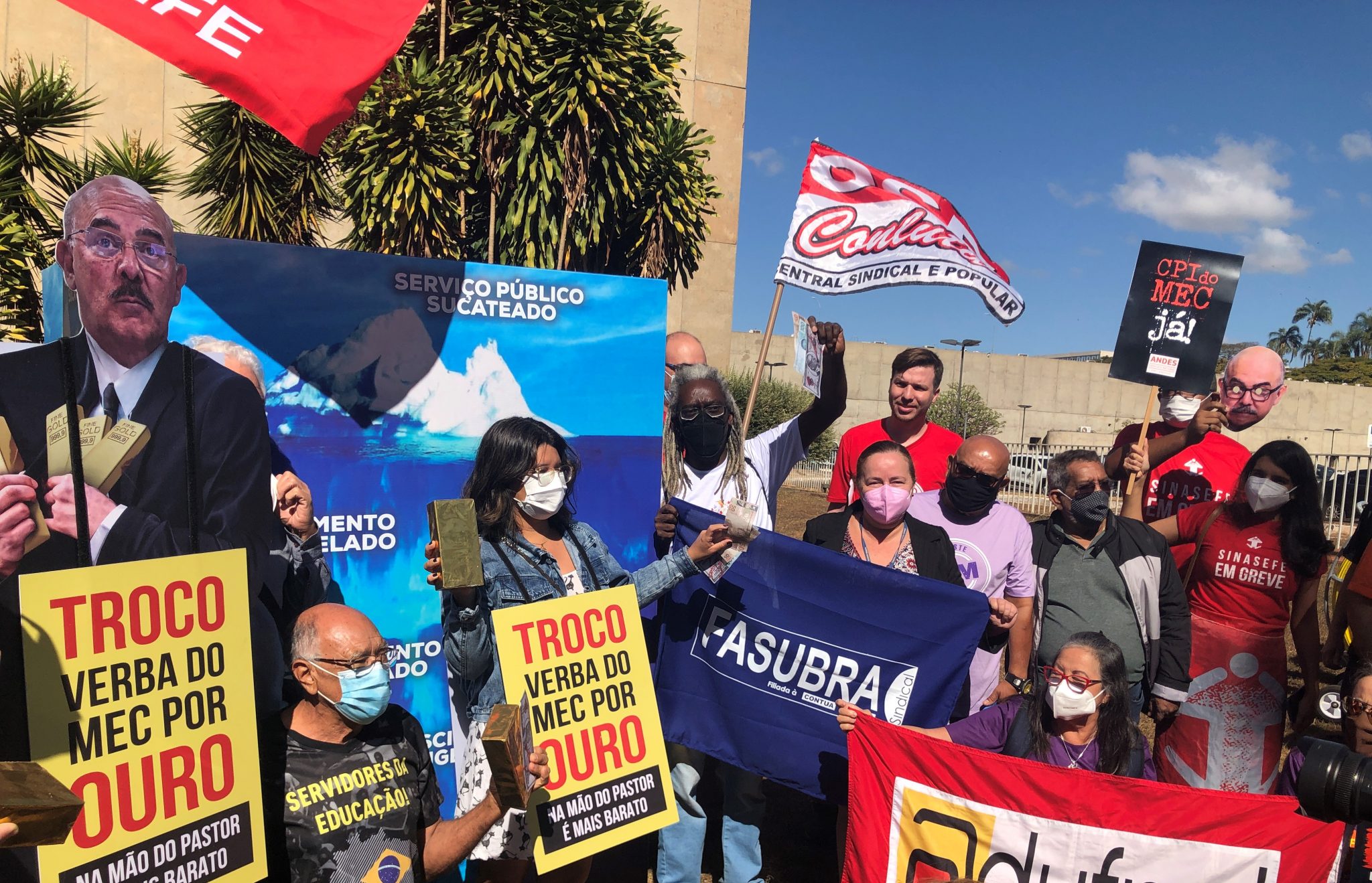 4 a 7 de julho: Trabalhadoras e trabalhadores realizam novas manifestações em Brasília