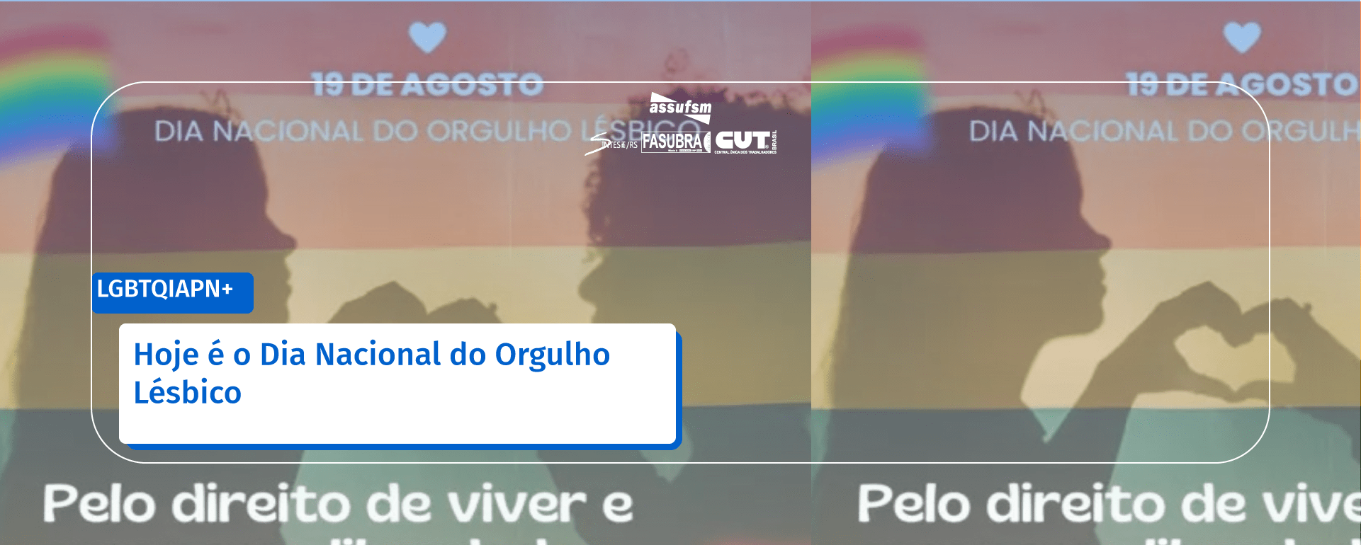 Hoje é o Dia Nacional do Orgulho Lésbico