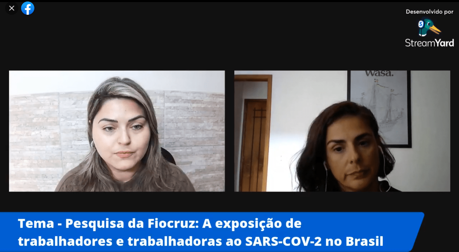 Assufsm realiza entrevista com pesquisadora da Friocruz