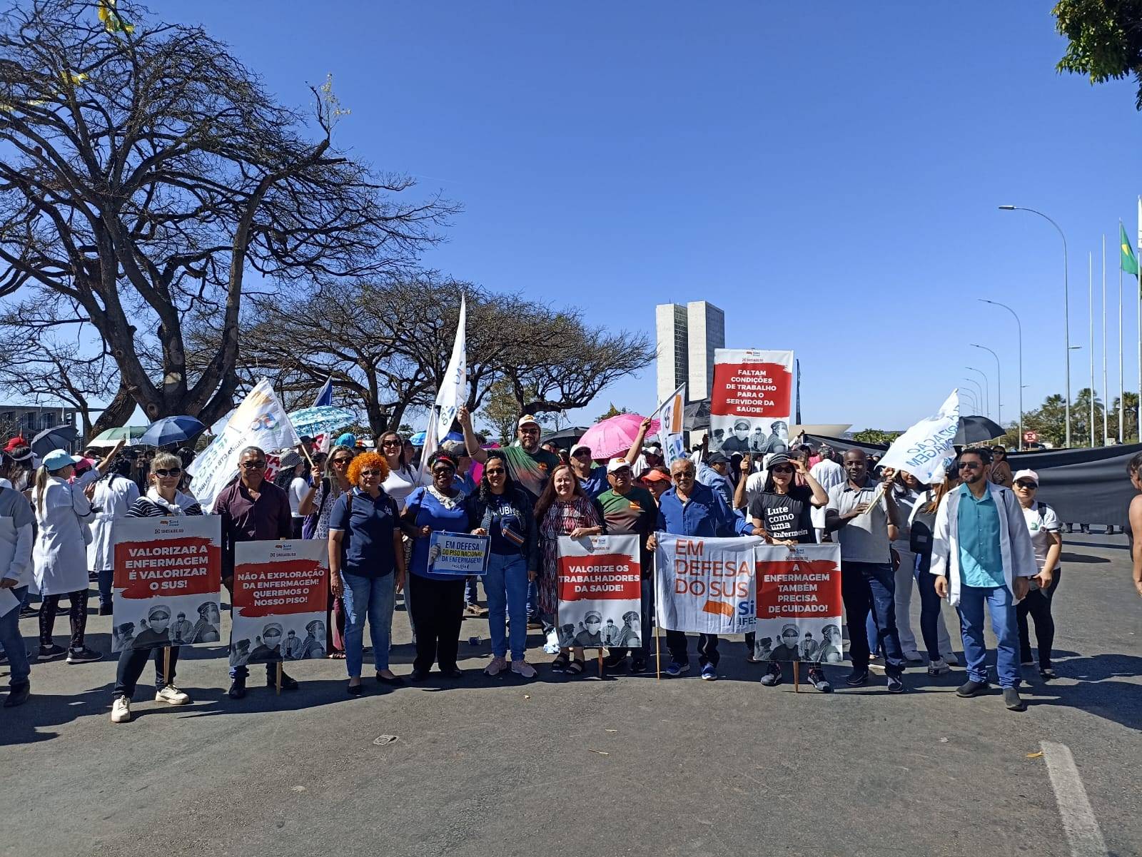 FASUBRA na luta pela efetivação do pagamento do piso da Enfermagem