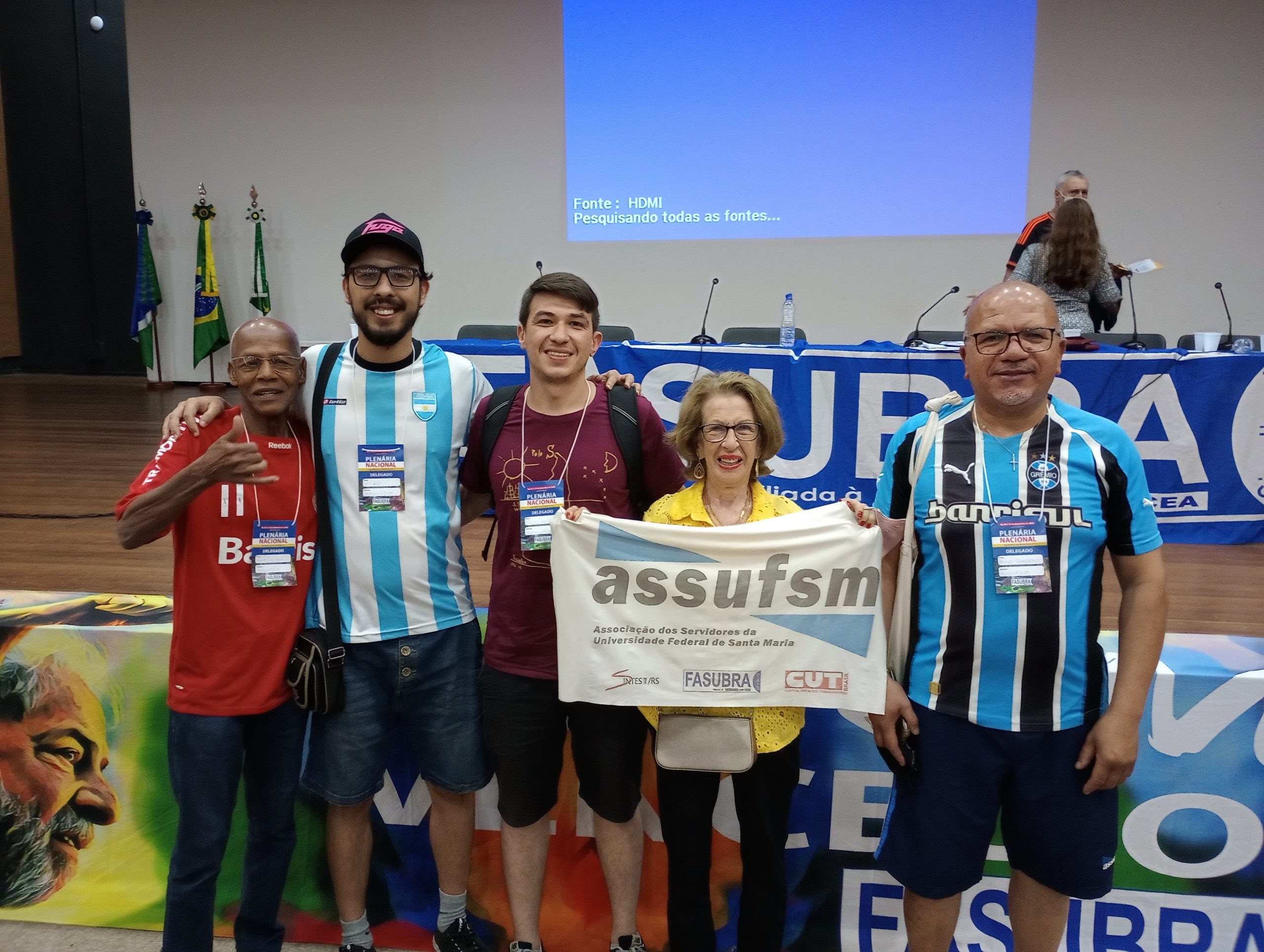 Assufsm participa de Plenária Nacional da FASUBRA, em Brasília