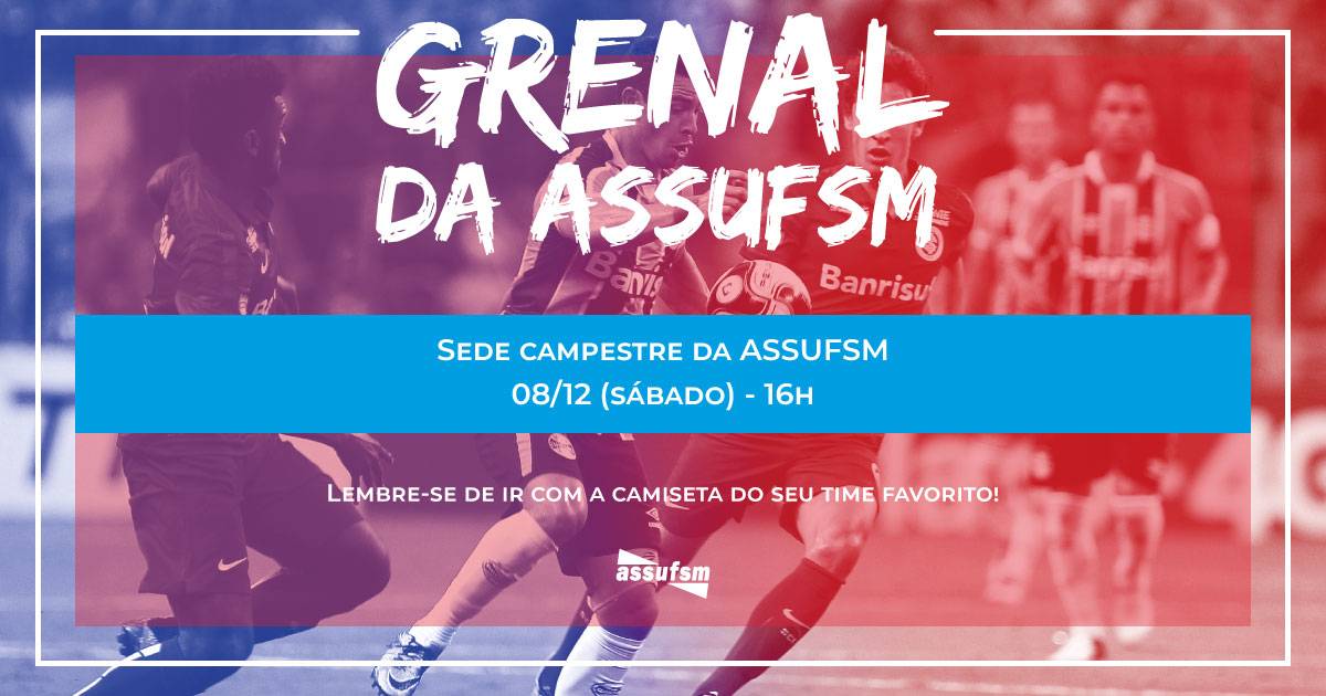 Tradicional Grenal da Assufsm acontece neste sábado