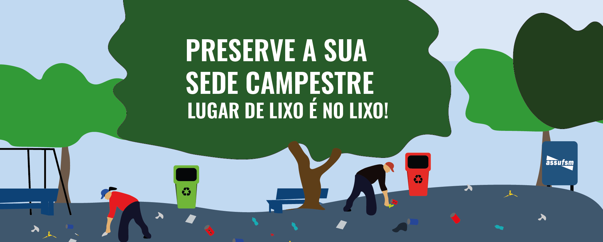 Assufsm lança Campanha de Preservação Permanente em sua Sede Campestre