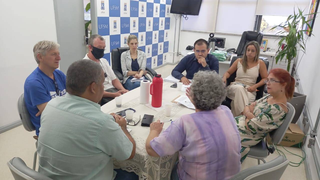Assufsm se reúne com PROGEP e debate especificidades para horário reduzido na UFSM