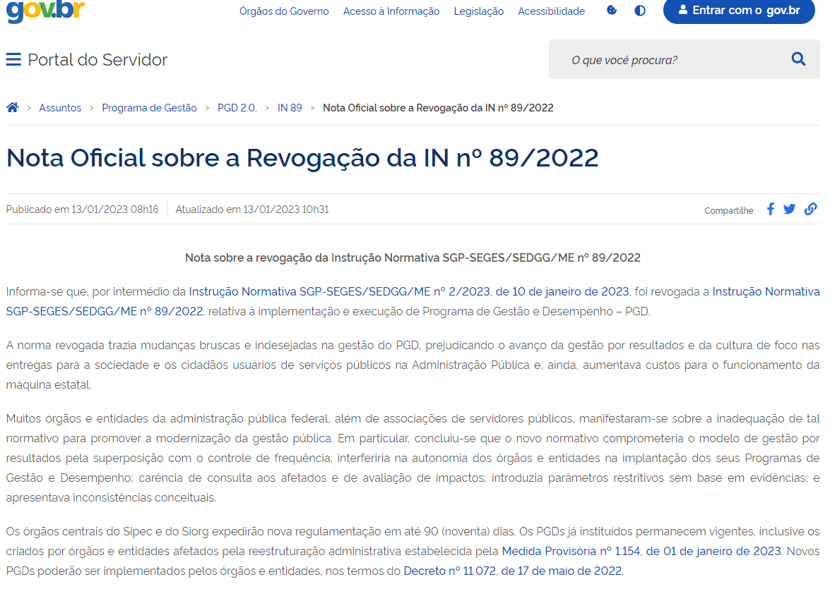 Governo revoga normas de Guedes para teletrabalho de Servidores(as) Federais