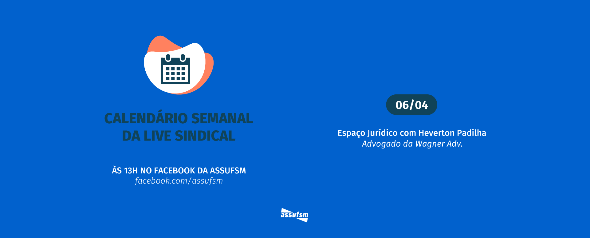 Confira o calendário da Live Sindical dessa semana
