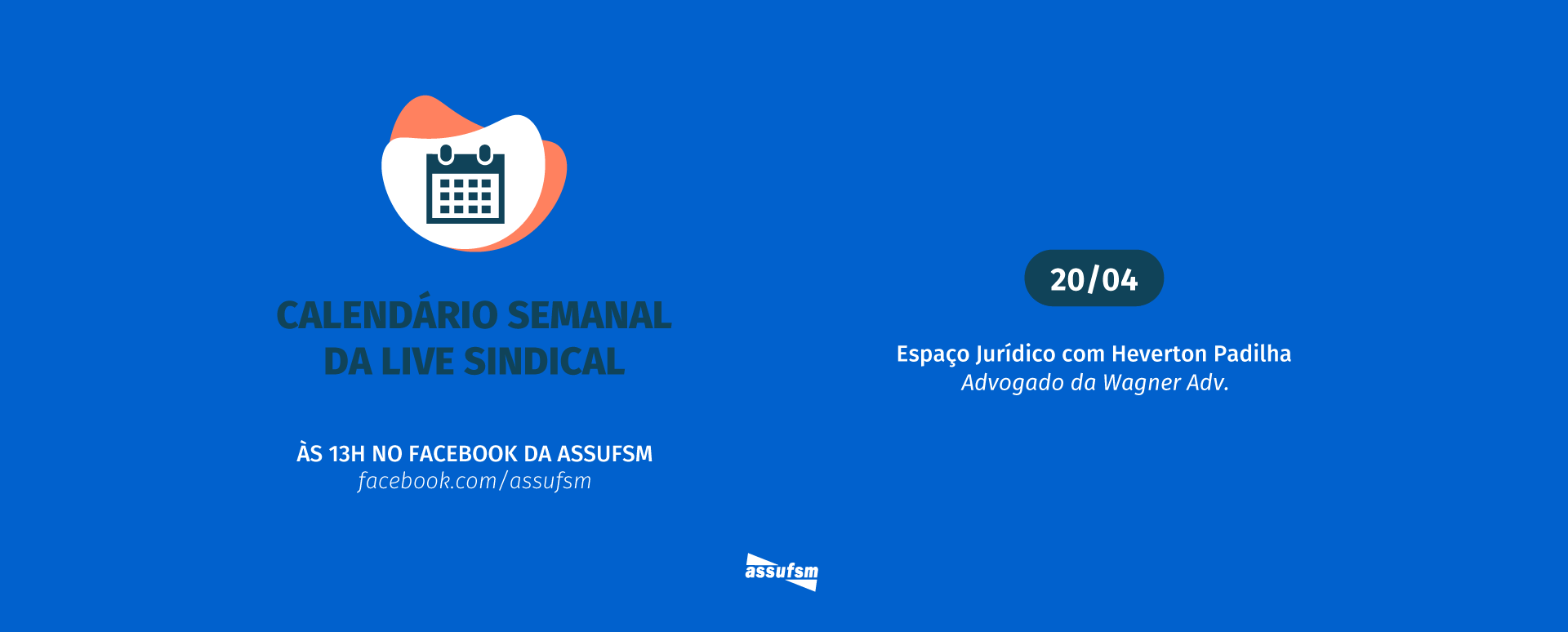 Confira o calendário da Live Sindical dessa semana